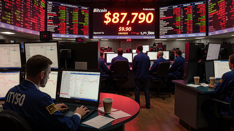 Bitcoin Slumps 10% as Japan Bond Shock Sends Markets Spinning