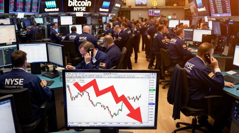 Stuns Bitcoin as Lows Hit Eight-Day Low