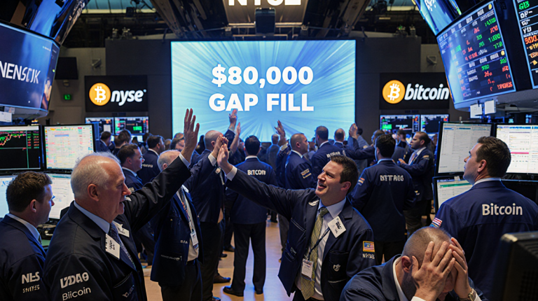 Reveals Bitcoin’s Gap-Fill Fails to Ignite Rally