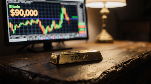 Reveals Bitcoin Stuck at $90,000, Gold Nears $5,000